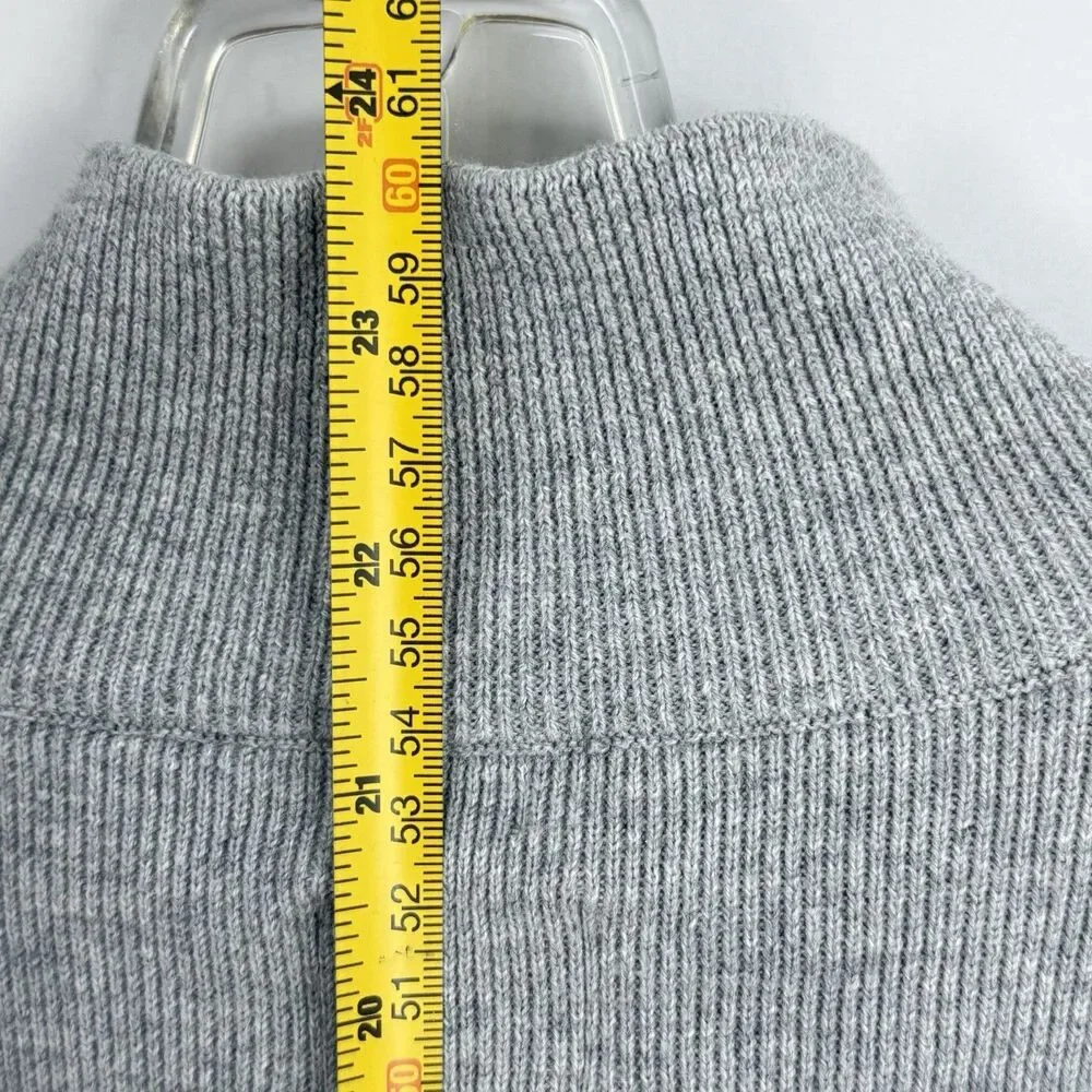 Ralph Lauren Polo Jeans Co RL67 Sweater Women Size M 1/4 Zip Mock Neck Vtg - Picture 10 of 12